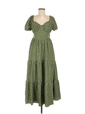 SOLD❣️American Eagle Floral Corset Midi Dress